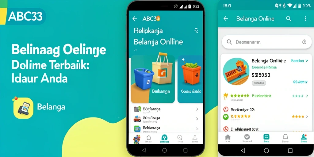 Antarmuka pengguna ABC33 yang nyaman dan mudah digunakan.