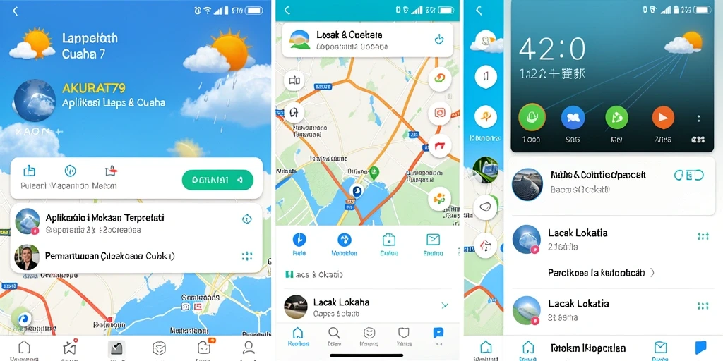 Tampilan antarmuka aplikasi Lacak Lokasi AKURAT79 yang intuitif.