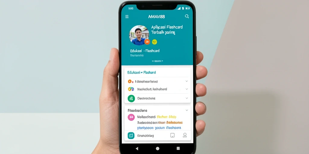 Antarmuka aplikasi AMAVI88 yang interaktif dan menarik.