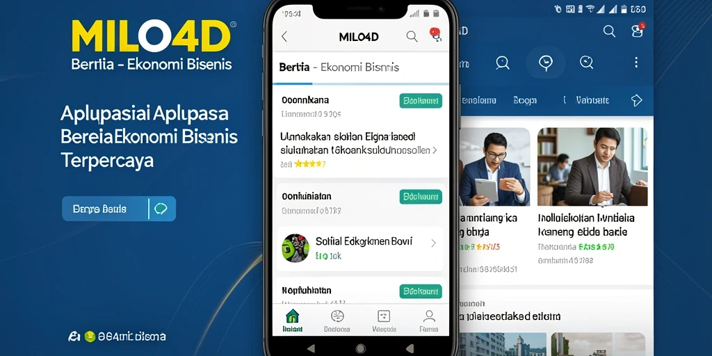 Antarmuka aplikasi MILO4D yang modern dan informatif.