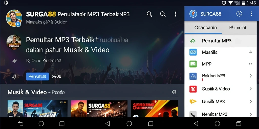 Tampilan antarmuka SURGA88 yang sederhana dan fungsional.
