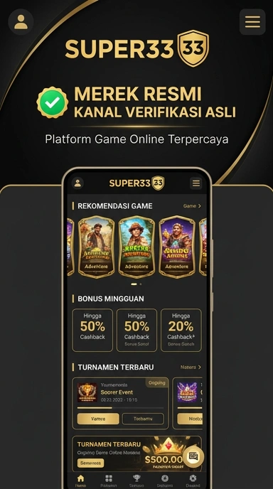 Halaman Resmi Super33 untuk Pengguna Android
